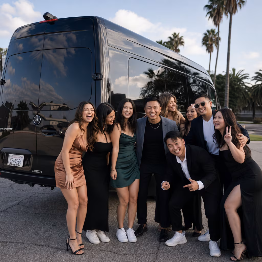 Birthday party bus