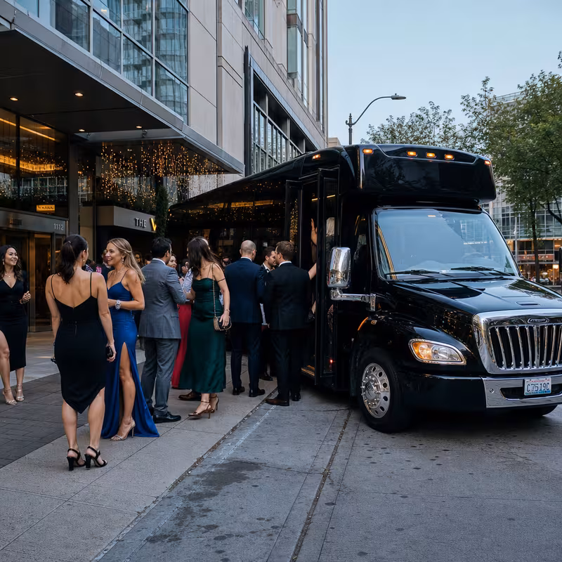 Private event transportation