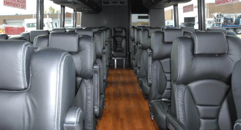 Bellingham 20 Passenger Minibus Interior