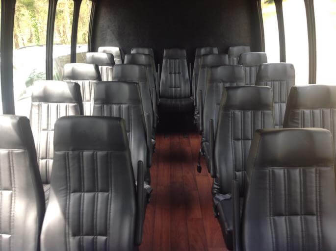 Renton 30 Passenger Shuttle Bus Interior