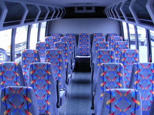 Kirkland 15-35 Passenger Minibuses Interior