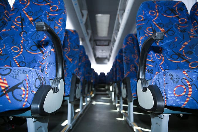 Sammamish 47-56 Passenger Charter Buses Interior